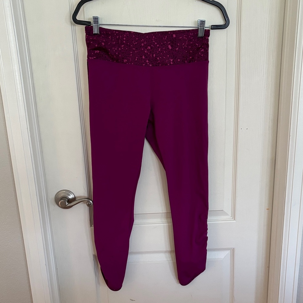 Lululemon Vibrant Purple Leggings